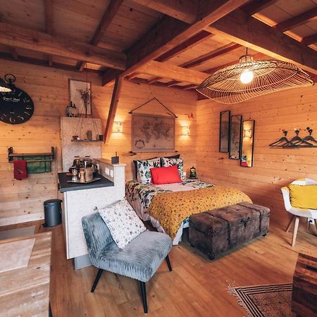 La Cabane Du Bon Chemin ,Spa 拉瓦勒 外观 照片