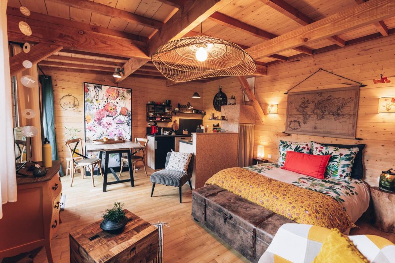 La Cabane Du Bon Chemin ,Spa 拉瓦勒 外观 照片